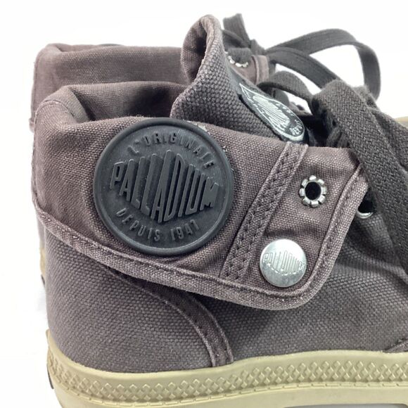 Palladium Baggy Low LP Women's Sz 6 Brown Turn-Down Ankle Chukka Boots 93314-290 - Picture 5 of 9